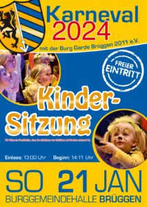 Kindersitzung Burggarde Brüggen 2024